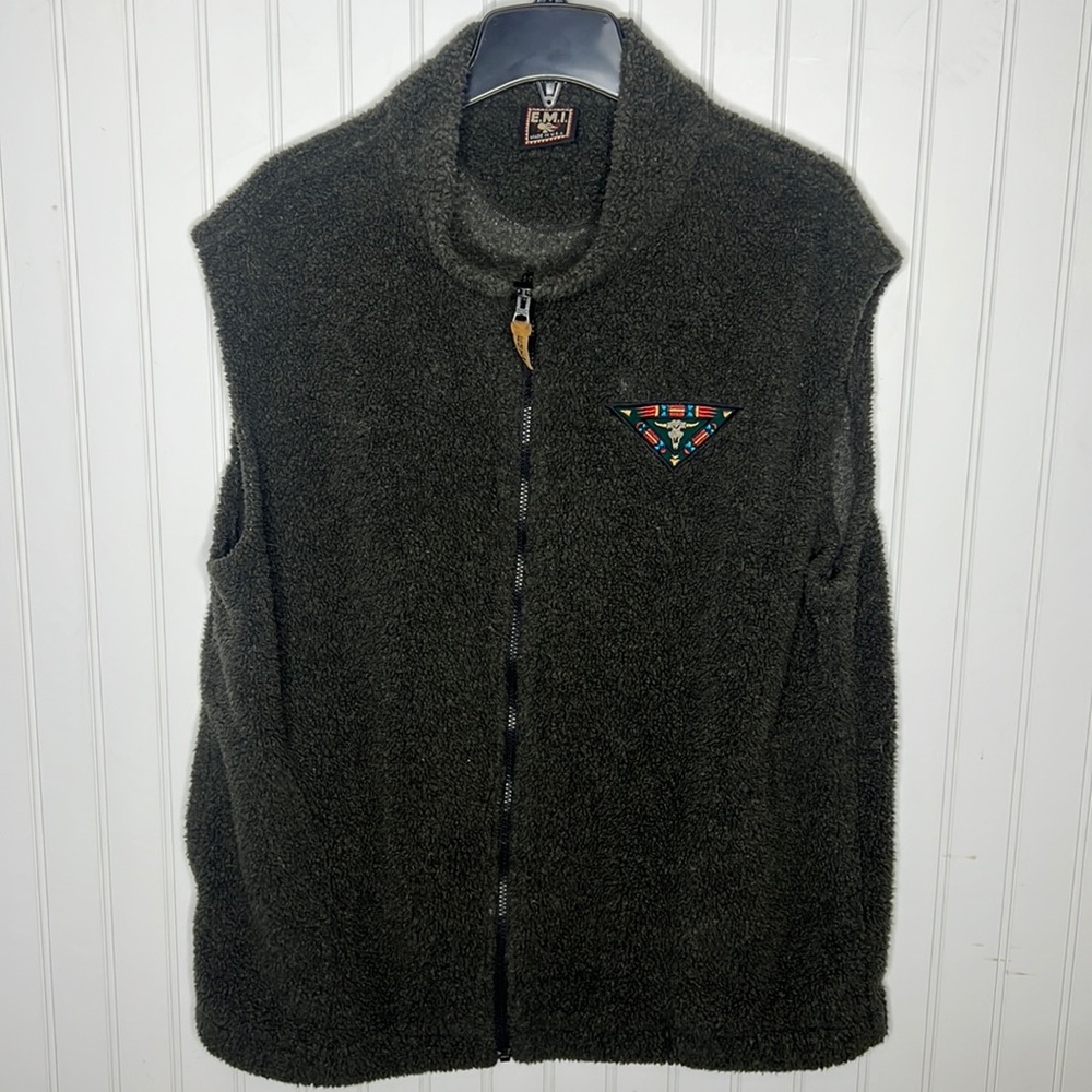 Fleece Zip Up Vest Size XL